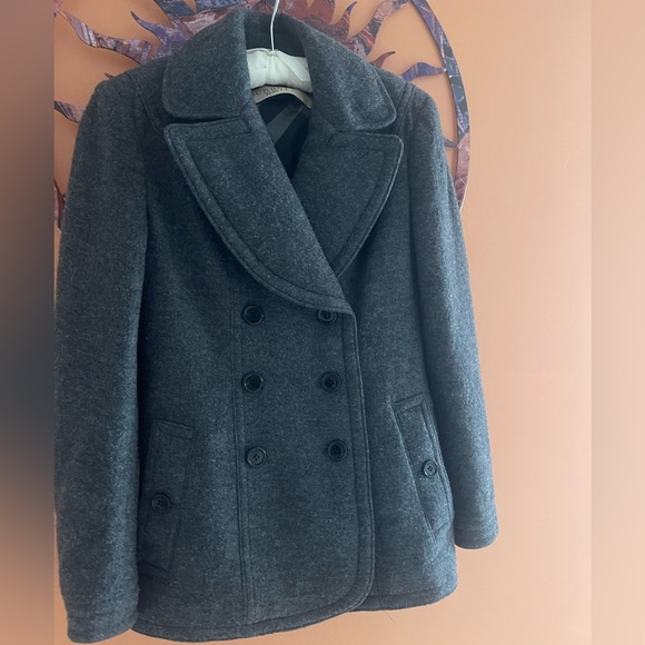 Burberry Jackets & Blazers - Burberry Brit wool pea coat